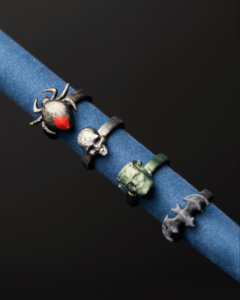 Halloween Rings (Set of 4)