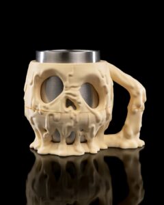 Halloween Skull Drip and Sip Cup Holder